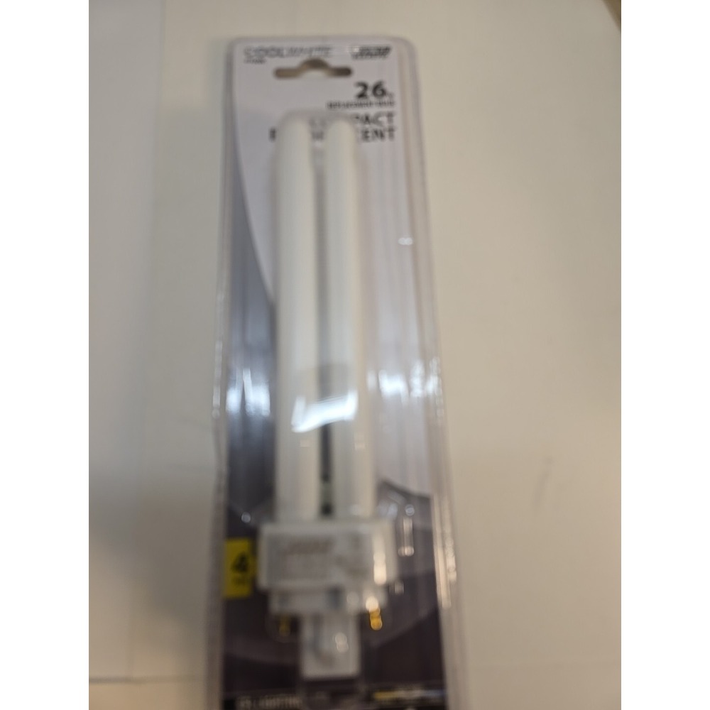 Feit Electric‎ BPPLD26E/41 26W 4100K Cool White G24Q-3 Fluorescent Bulb